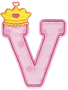 Princess Alpha Applique V