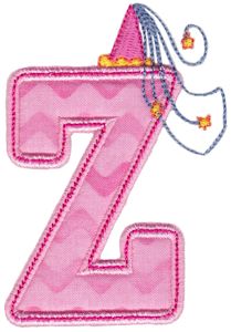 Princess Alpha Applique Z