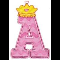 Princess Alpha Applique