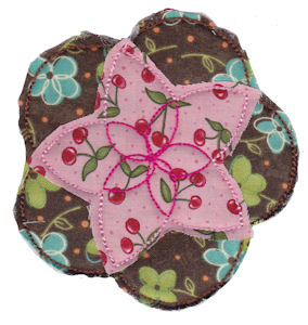 Raggedy Flowers Applique 11