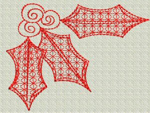 Redwork Christmas 14