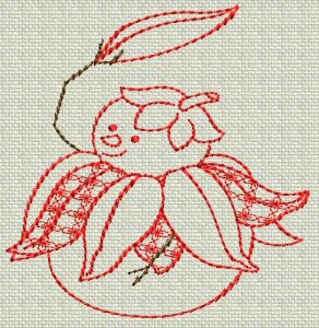 Redwork Christmas 15