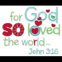 So God So Loved The World