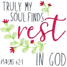 Psalms 62 1 Find Rest In God