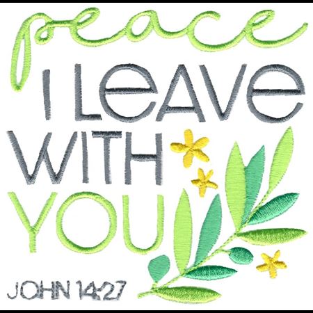 John 14 27 Peace I Leave With You