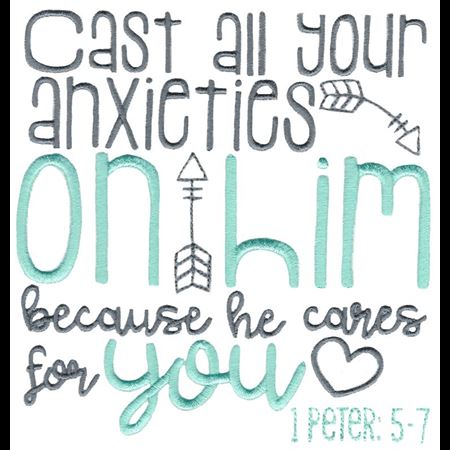 1 Peter 5 Cast All Your Anxieties On Him