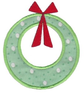 Retro Christmas Applique 3