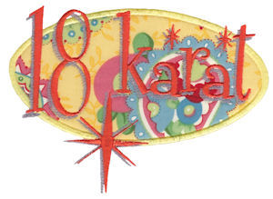 Retro Slang Applique 1