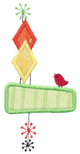 Retro Slang Applique 19