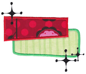 Retro Slang Applique 20