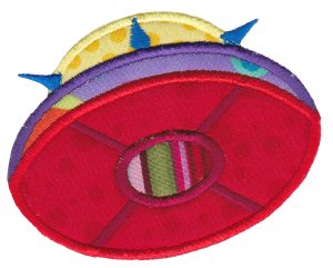Rocket Ships Applique 6