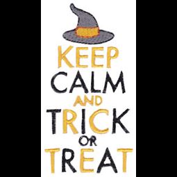 Keep Calm And Trick Or Treat