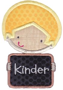Kinder Boy Applique