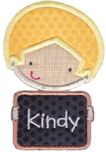 Kindy Boy Applique