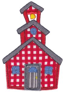 School House Applique