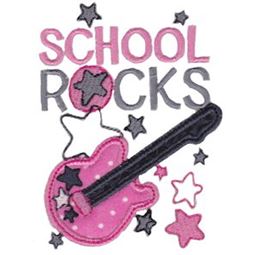 School Rocks Applique