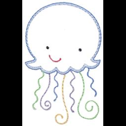 Jellyfish Vintage Stitch
