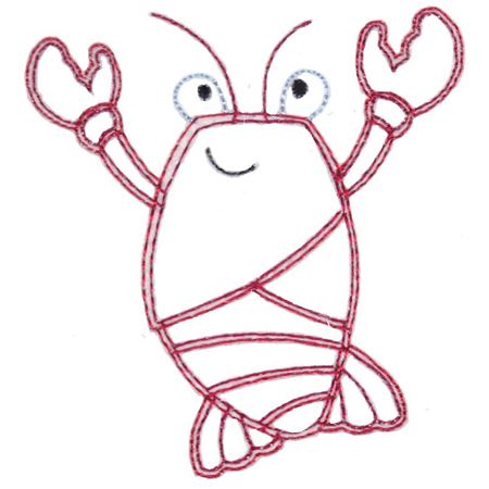 Lobster Vintage Stitch