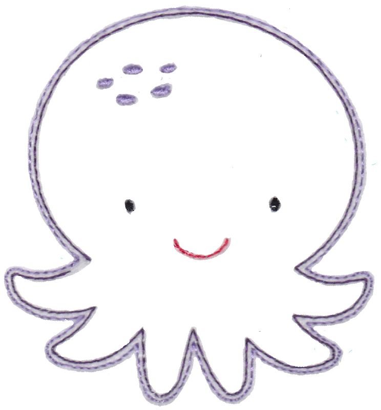 Octopus Vintage Stitch