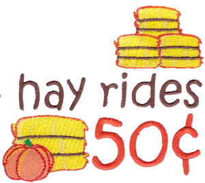 Hay Rides 50c