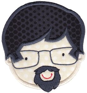 See You Faces Applique 16