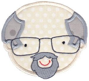 See You Faces Applique 20