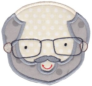 See You Faces Applique 21