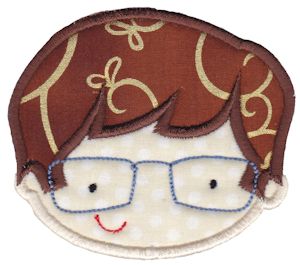 See You Faces Applique 5