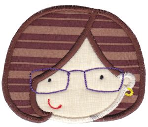 See You Faces Applique 8