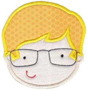 See You Faces Applique 9