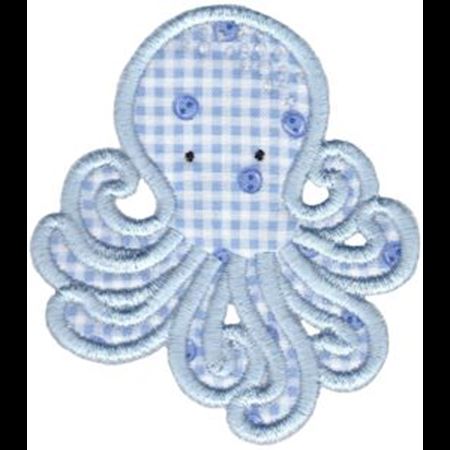 Cute Octopus Applique