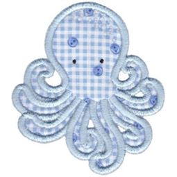 Cute Octopus Applique