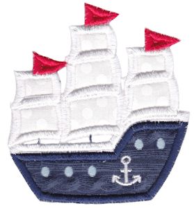 Schooner Applique