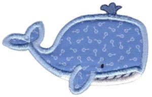 Whale Applique