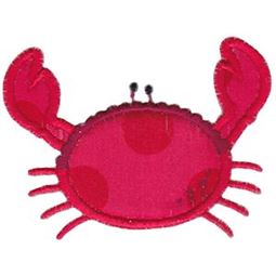 Scalloped Crab Applique