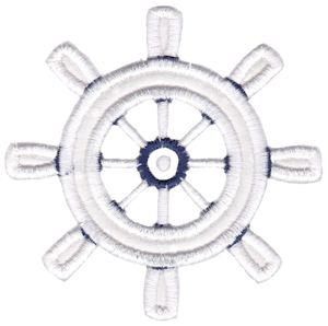 Ship Wheel Applique