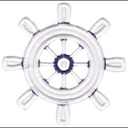 Ship Wheel Applique