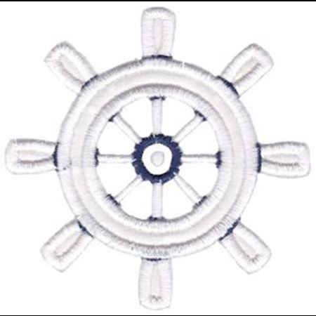 Ship Wheel Applique
