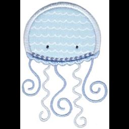 Cute Jellyfish Applique