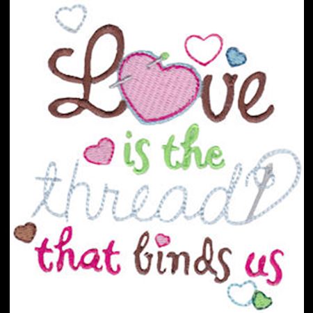 Love Is The Thread That Binds Us