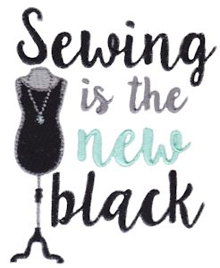 Sewing Is The New Black