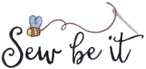 Sew Be It