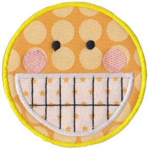 Silly Faces Applique 1