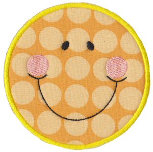 Silly Faces Applique 17