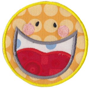 Silly Faces Applique 20