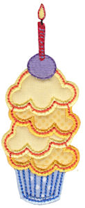 Simply Cupcakes Too Applique 2