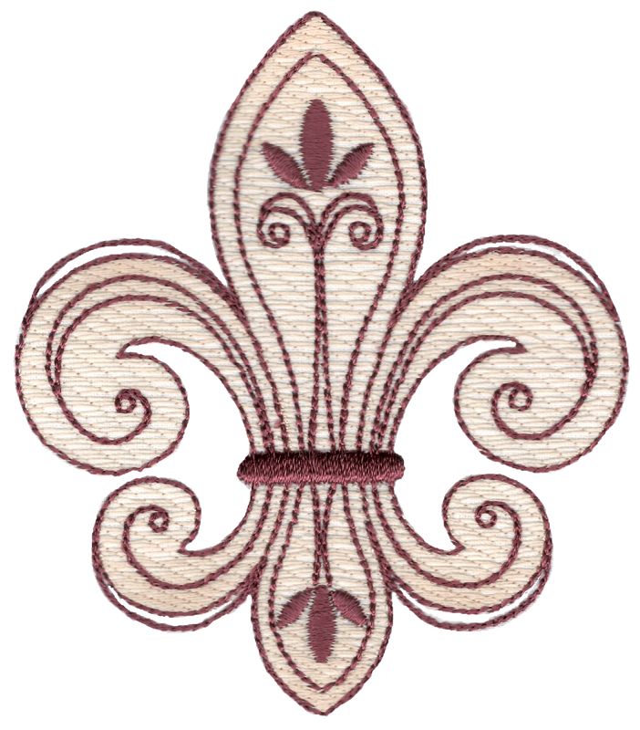 Sketch Fleur De Lis 1
