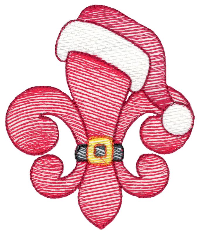 Sketch Fleur De Lis 12