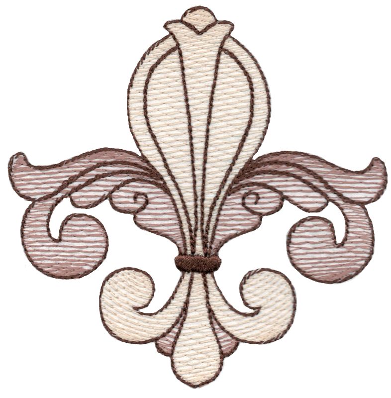 Sketch Fleur De Lis 7