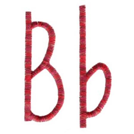 Slender Alphabet b